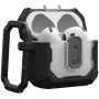 UAG Plasma odolný obal so zapínaním a karabínou pre AirPods 4 / 5 - čierny
