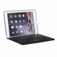 WITSPAD hliníkový kryt s farebne podsvietenou Bluetooth klávesnicou pre iPad 9,7" (2017/2018) / Pro 9,7" / Air 1 / 2 - čierny