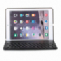 WITSPAD hliníkový kryt s farebne podsvietenou Bluetooth klávesnicou pre iPad 9,7" (2017/2018) / Pro 9,7" / Air 1 / 2 - čierny