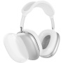4v1 priesvitný silikónový obal pre AirPods Max 1 / 2 - biely