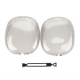 Transparentné kryty slúchadiel pre AirPods Max 1 / 2 - sivé