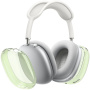 Transparentné kryty slúchadiel pre AirPods Max 1 / 2 - zelené
