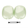 Transparentné kryty slúchadiel pre AirPods Max 1 / 2 - zelené
