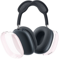 AhaStyle transparentné kryty slúchadiel pre AirPods Max 1 / 2 - ružové