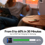 JOYROOM JR-TG7 rýchlonabíjací adaptér s portmi USB-C / USB-A - 33W - čierny
