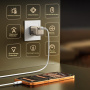 WEKOME WU-09 GaN rýchlonabíjací adaptér s portom USB-C - 65W - sivý