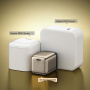 WEKOME WU-09 GaN rýchlonabíjací adaptér s portom USB-C - 65W - oranžový