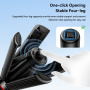 ESSAGER ES-F08 mini Bluetooth selfie tyč s tripodom a MagSafe uchytením pre iPhone - čierna