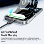 ESSAGER 4v1 nabíjacia a dátová redukcia - USB-C na 2x USB-C / Lightning / micro USB - čierna