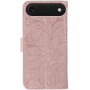 Flipové púzdro so vzorom čipky pre iPhone Air - ružové