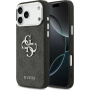 Guess 4G Silver Metal Logo kryt pre iPhone 17 Pro Max - sivý