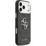 Guess 4G Silver Metal Logo kryt pre iPhone 17 Pro Max - sivý