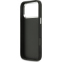Guess 4G Silver Metal Logo kryt pre iPhone 17 Pro Max - sivý