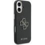 Guess Resin Logo kryt pre iPhone 17 - čierny