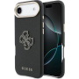 Guess Resin Logo kryt pre iPhone Air - čierny