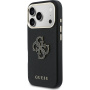 Guess Resin Logo kryt pre iPhone 17 Pro Max - čierny