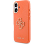 Guess Resin Logo kryt pre iPhone 17 - oranžový