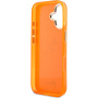 Guess IML 4G Script Metal Logo kryt pre iPhone 17 - oranžový
