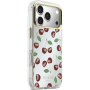 Guess Mirror Glitter Cherry zrkadlový kryt s MagSafe pre iPhone 17 Pro Max - čerešne