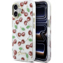 Guess IML Glitter Cherry kryt s MagSafe pre iPhone 17 - čerešne