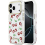 Guess IML Glitter Cherry kryt s MagSafe pre iPhone 17 Pro - čerešne