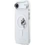 Karl Lagerfeld IML Choupette Peekaboo transparentný kryt s MagSafe pre iPhone Air - číry