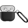 Native Union Active silikónový obal s karabínou pre AirPods 4 / 5 - čierny