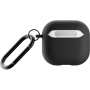 Native Union Active silikónový obal s karabínou pre AirPods 4 / 5 - čierny