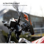 FIXED Bikee Anti-Shock držiak na bicykel a motorku na riadidlá pre iPhone - čierny