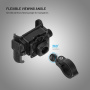 FIXED Bikee Anti-Shock držiak na bicykel a motorku na riadidlá pre iPhone - čierny