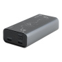 Tactical Squad Company powerbanka s portmi 2x USB-C - 10 000 mAh - sivá