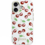 Guess IML Glitter Cherry kryt s MagSafe pre iPhone 17 - čerešne