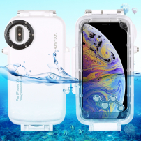 Haweel vodotesné puzdro do 40 m pre iPhone XS Max – biele