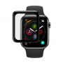 IMAK tvrdené 3D sklo s plastovým okrajom pre Apple Watch 40mm