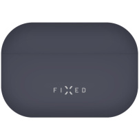 FIXED Silky ultratenký silikónový obal pre AirPods Pro 3 - tmavomodrý