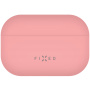 FIXED Silky ultratenký silikónový obal pre AirPods Pro 3 - ružový