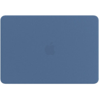 Matný transparentný kryt pre MacBook Neo (A3404) - tmavo modrý