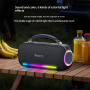 Yesido YSW43 bezdrôtový Bluetooth reproduktor s podsvietením - čierny