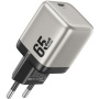 WEKOME WU-09 GaN rýchlonabíjací adaptér s portom USB-C - 65W - sivý