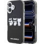 Karl Lagerfeld IML Choupette Trio Watercolor kryt s MagSafe pre iPhone 17 - čierny