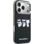 Karl Lagerfeld IML Choupette Trio Watercolor kryt s MagSafe pre iPhone 17 Pro Max - čierny