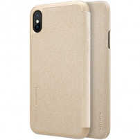 Nillkin Sparkle Folio puzdro pre Apple iPhone X/XS – zlaté
