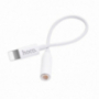 HOCO redukcia lightning na 3,5 mm jack pre Apple iPhone 8 / 7 / 7 Plus