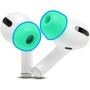 XDcase náhradné penové štuple s čistiacou tyčinkou pre AirPods Pro 1 / 2 - S/M/L - zelené