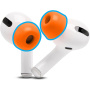 XDcase náhradné penové štuple s čistiacou tyčinkou pre AirPods Pro 1 / 2 - S/M/L - oranžové