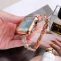 xDfind kovový remienok so srdiečkami pre Apple Watch 42mm / 41mm / 40mm / 38mm - zlatý