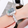 xDfind kovový remienok so srdiečkami pre Apple Watch 42mm / 41mm / 40mm / 38mm - ružovozlatý