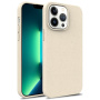 Matný ekologicky rozložiteľný kryt pre iPhone 16 Pro Max - béžový