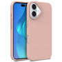 Matný ekologicky rozložiteľný kryt pre iPhone 16 - ružový