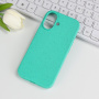 Matný ekologicky rozložiteľný kryt pre iPhone 17 - tyrkysový